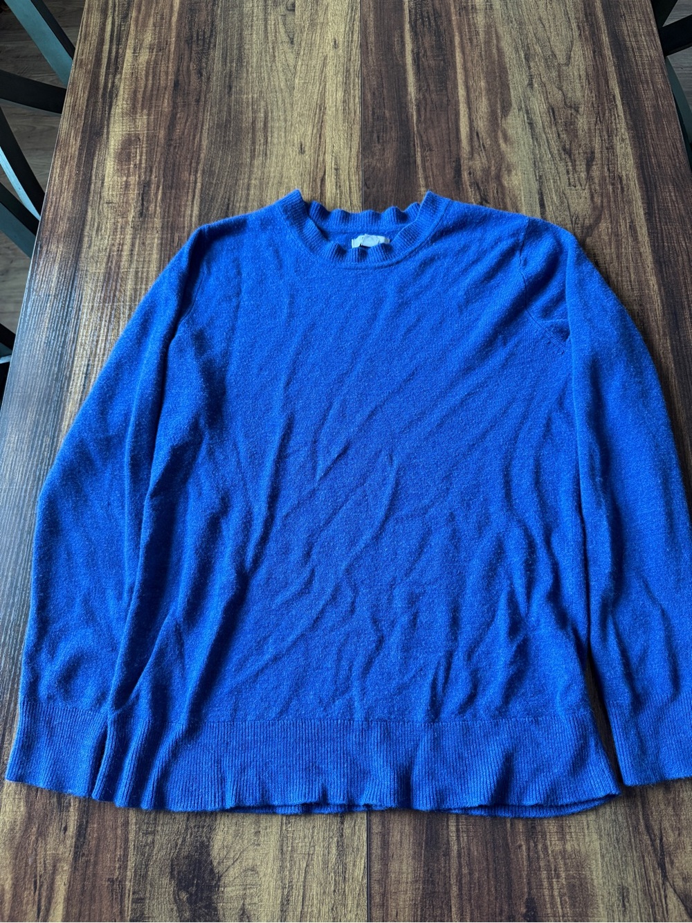 croft & barrow Men's Crewneck Sweater in Bright Blue